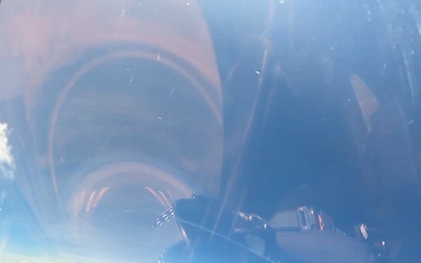 F-22 Raptor Aerial Demonstration Team Cockpit B-Roll