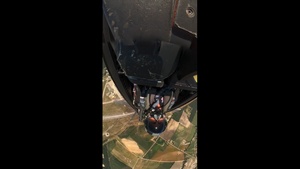 F-22 Raptor Aerial Demonstration Team Cockpit B-Roll