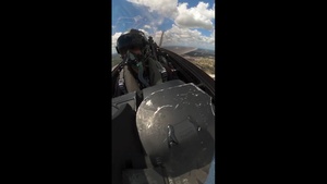F-22 Raptor Aerial Demonstration Team Cockpit B-Roll