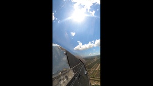 F-22 Raptor Aerial Demonstration Team Cockpit B-Roll