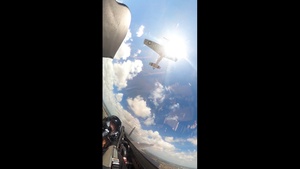 F-22 Raptor Aerial Demonstration Team Cockpit B-Roll