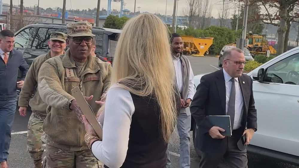 DVIDS - Video - TRANSCOM Gen. Randall Reed Visits Operation Turbo ...
