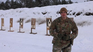 U.S. Army Staff Sgt. Discusses Law Enforcement Readiness in Latvia