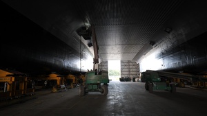 Shipyard Workers Build U.S. Navy Ships at Austal USA