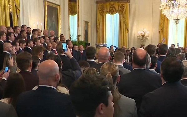 President Trump Participates in a Visit of the 2025 Stanley Cup Champions The Florida Panthers