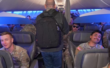 Task Force Rose Shield Soldiers Return Home to Portland