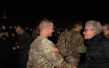 Task Force Rose Shield Soldiers Return Home to Portland