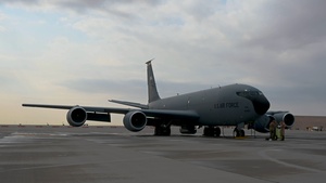 74th EARS conducts aerial refueling mission within CENTCOM AOR