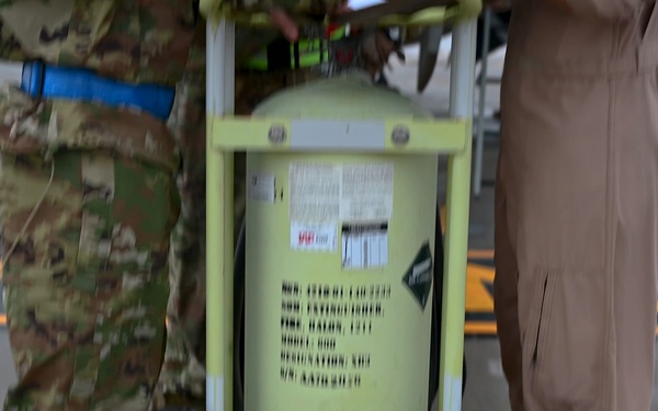 74th EARS conducts aerial refueling mission within CENTCOM AOR