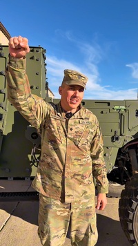 B-Roll: 1st Infantry Division Soldier Shoutout Miami vs Indiana College National Championship Game