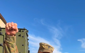 B-Roll: 1st Infantry Division Soldier Shoutout Miami vs Indiana College National Championship Game