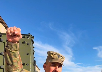 B-Roll: 1st Infantry Division Soldier Shoutout Miami vs Indiana College National Championship Game