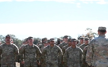 Departure Ceremony 2nd Battalion, 124th Infantry Regiment