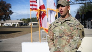 Departure Ceremony 2nd Battalion, 124th  Infantry Regiment Interviews