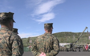 B-Roll: 1st CEB holds change of command ceremony