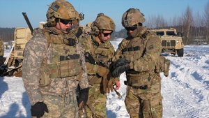 3-8 Cav conducts platoon STX patrol and react to contact