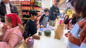 Knights Assemble 'Math Knight' Event Turns Commissary Trip into Arithmetic Adventure