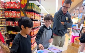 Knights Assemble 'Math Knight' Event Turns Commissary Trip into Arithmetic Adventure