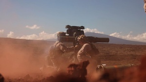 3rd LCT fires heavy weapons at Pohakuloa Training Area B-Roll