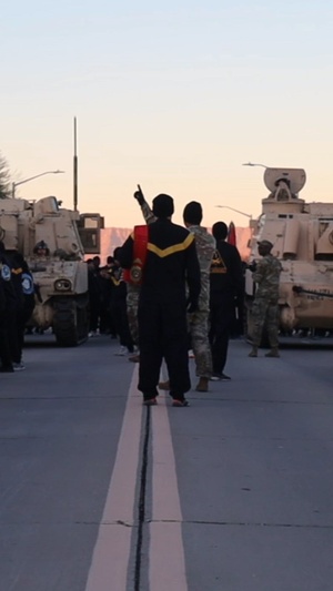 1st Armored Division Paladin Pull Competition