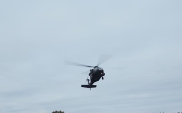 Florida Army National Guardsmen conduct medevac and civil disturbance training
