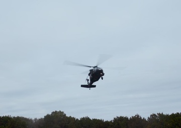 Florida Army National Guardsmen conduct medevac and civil disturbance training