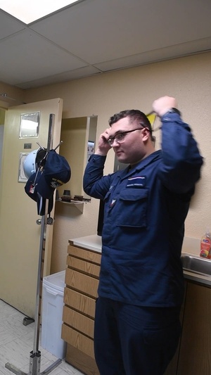 USS Ronald Reagan's New Sailor Saturday: HM2 Bezotte