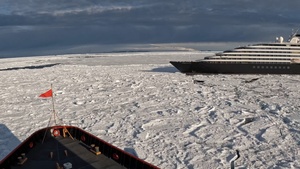 USCGC Polar Star (WAGB 10) provides support to an Australian-owned cruise ship stuck in ice on cutter’s 50th birthday amid Operation Deep Freeze 2026