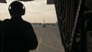 The 36th Airlift Squadron support Multinational Airborne exercise (B-roll)