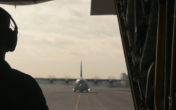 The 36th Airlift Squadron support Multinational Airborne exercise (B-roll)