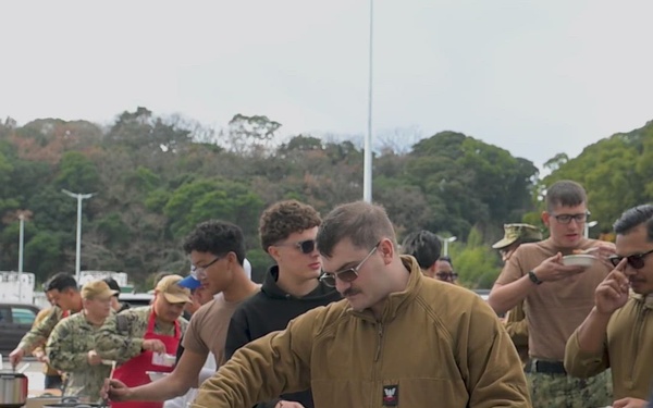 NBU7 Cultural Exchange with USO Sasebo and Sasebo Tops