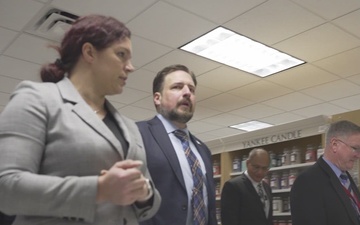 Deputy Assistant Secretary of War for Military Community &amp; Family Policy visits MCB Quantico MCX