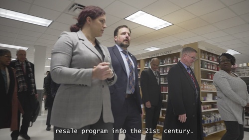 Deputy Assistant Secretary of War for Military Community & Family Policy visits MCB Quantico MCX