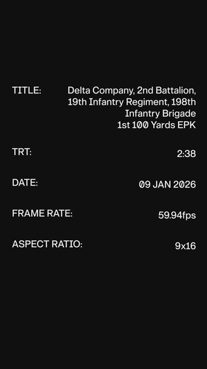 Delta Company, 2nd Battalion, 19th Infantry Regiment, 198th Infantry Brigade, 1st 100 yards EPK (H)