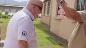 Medal of Honor Recipient Donald E. Ballard Visits Branch Health Clinic Kaneohe Bay, MCBH