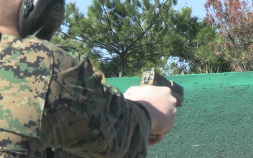 MAG-36 hosts combat pistol program sustainment range