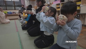 Volunteers From Marine Corps Air Station Iwakuni Visit Ekimae Hoikuen, Japan 2026