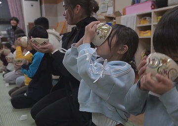 Volunteers From Marine Corps Air Station Iwakuni Visit Ekimae Hoikuen, Japan 2026