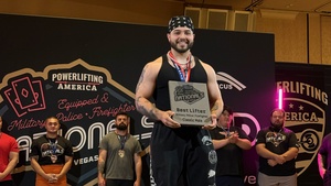 Staff Sgt. Nicolas Casares: World Champion Powerlifter
