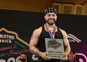 Staff Sgt. Nicolas Casares: World Champion Powerlifter