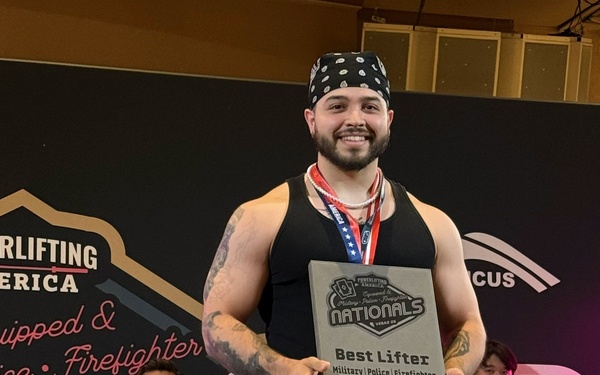 Staff Sgt. Nicolas Casares: World Champion Powerlifter