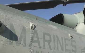 B-Roll: U.S. Marines with HMLA 167, MAG-29 execute live-fire support during SLTE