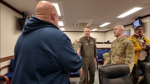Comedian Gabriel Iglesias meets with 374 AW at Yokota Air Base