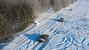 3-8 Cavalry Conducts Platoon-Level STX | Bradley Aerial Footage