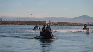 U.S. Coast Guard conducts jet ski training offshore San Diego