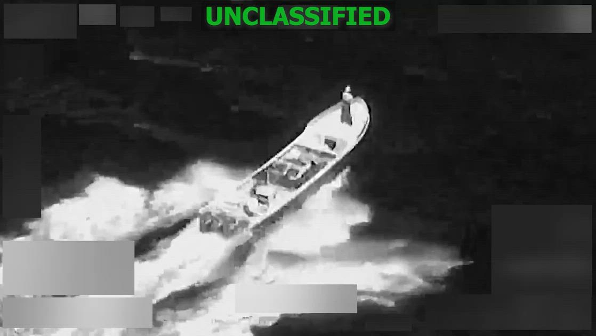 a lethal kinetic strike on a vessel operated by Designated Terrorist Organizations