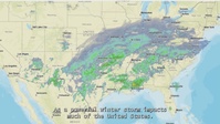 USACE Winter Storm Response Status Update (Captions Burned On Screen)