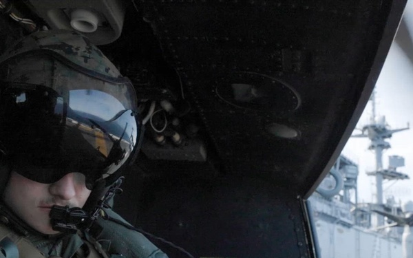 B-Roll: 11th MEU Marines, Sailors Conduct Live-Fire Exercise Above San Clemente Island