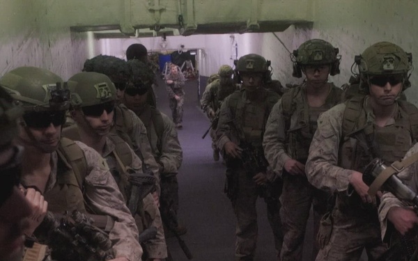 11th MEU Marines, Sailors Conduct Embassy Reinforcement Training Event
