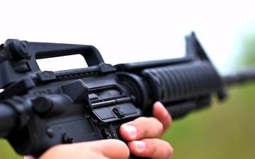 NSA Naples Security Forces Small Arms Qualification